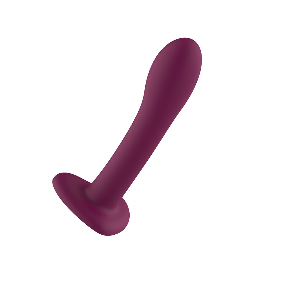 Passion Play Liquid Silicone Dildo - Purple
