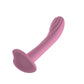Passion Play Liquid Silicone Textured Dildo - Pink