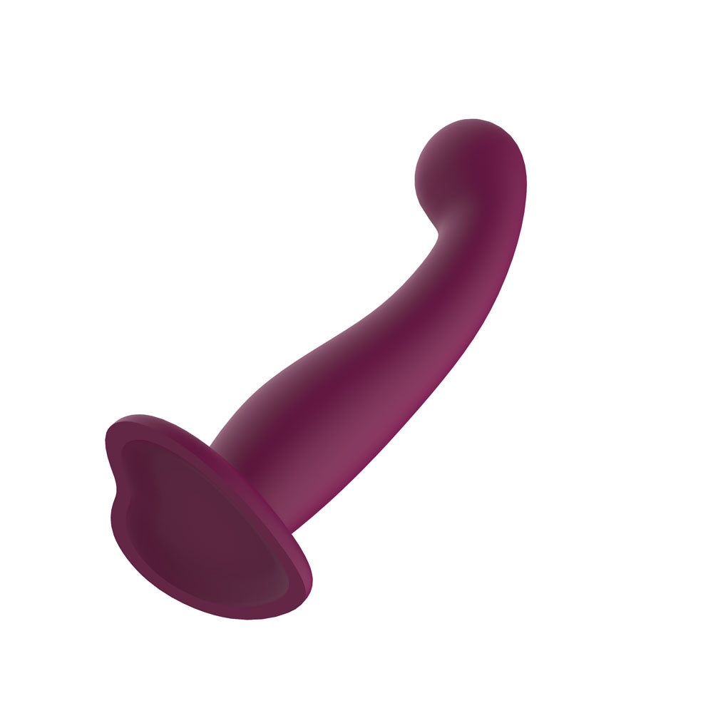 Passion Play Liquid Silicone Dildo - Purple