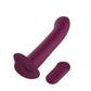 Passion Play Vibrating Dildo with Remote - Purple