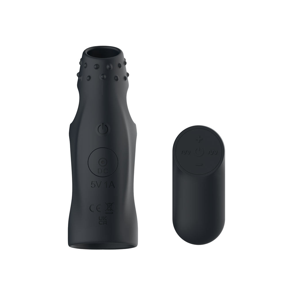 Passion Play Vibrating Cockring Sleeve with Wireless Remote