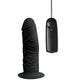 Whipsmart Inflatable Vibrating Love Seat - Black Inflatable Cushion with 6" Vibrating Dong
