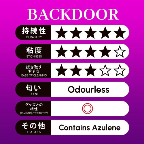 Pepee Backdoor Back Door Advanced Anal Water Based Lubricant 200ml