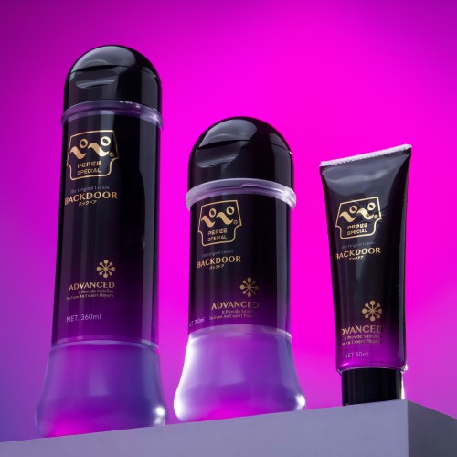 Pepee Backdoor Back Door Advanced Anal Water Based Lubricant 360ml