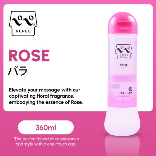Pepee Rose Water Based Lubricant 360ml