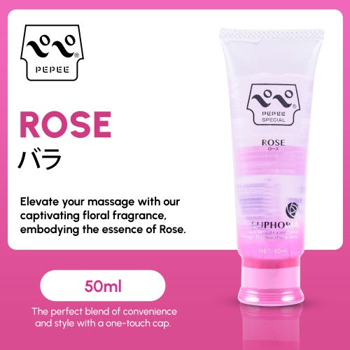Pepee Rose Water Based Lubricant 50ml