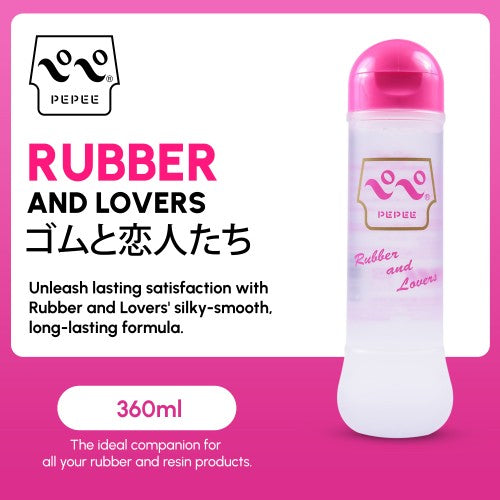 Pepee Rubber and Lovers Water Based Lubricant 360ml
