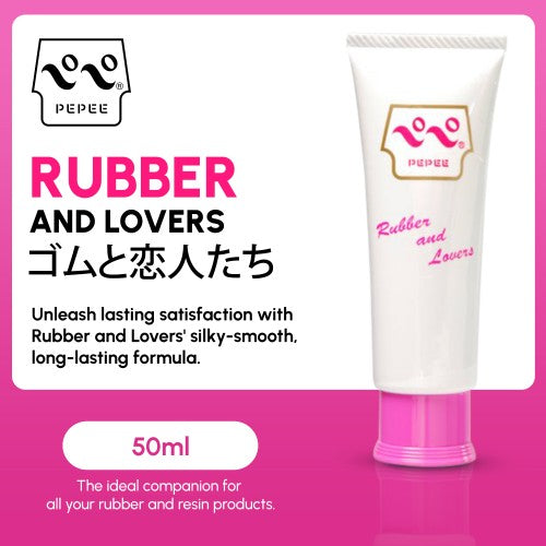 Pepee Rubber and Lovers Water Based Lubricant 50ml