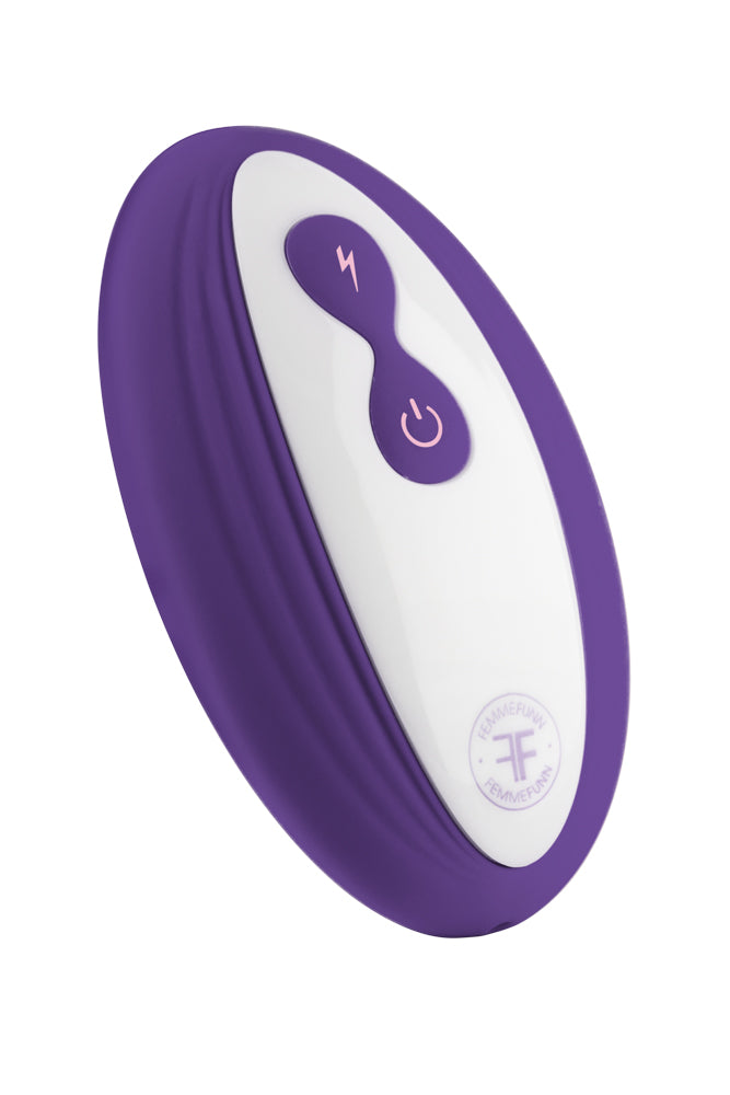 Femme Funn Pyra Small Vibrating Plug - Dark Purple