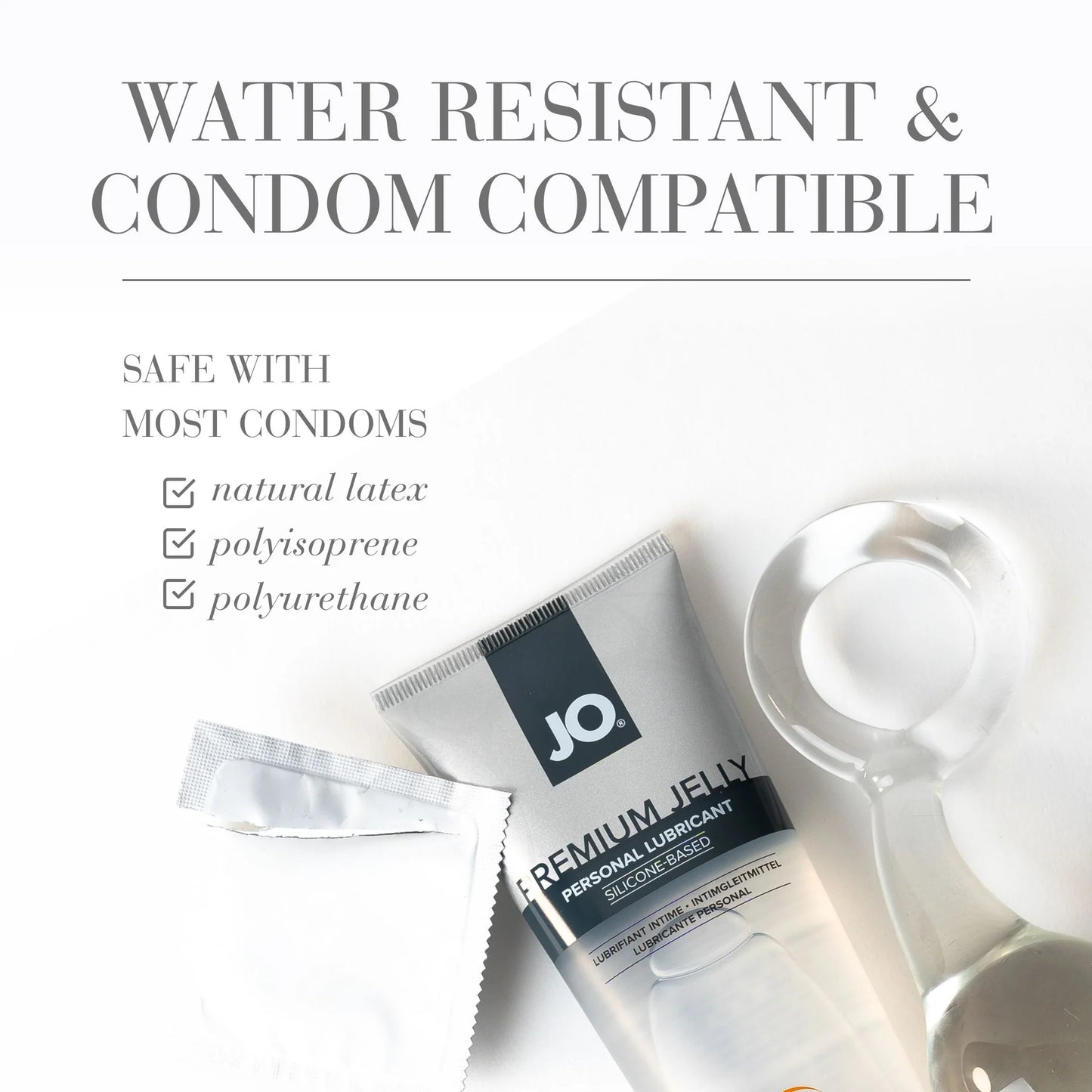 JO Premium Jelly Original Silicone Based Lubricant 4oz/120ml