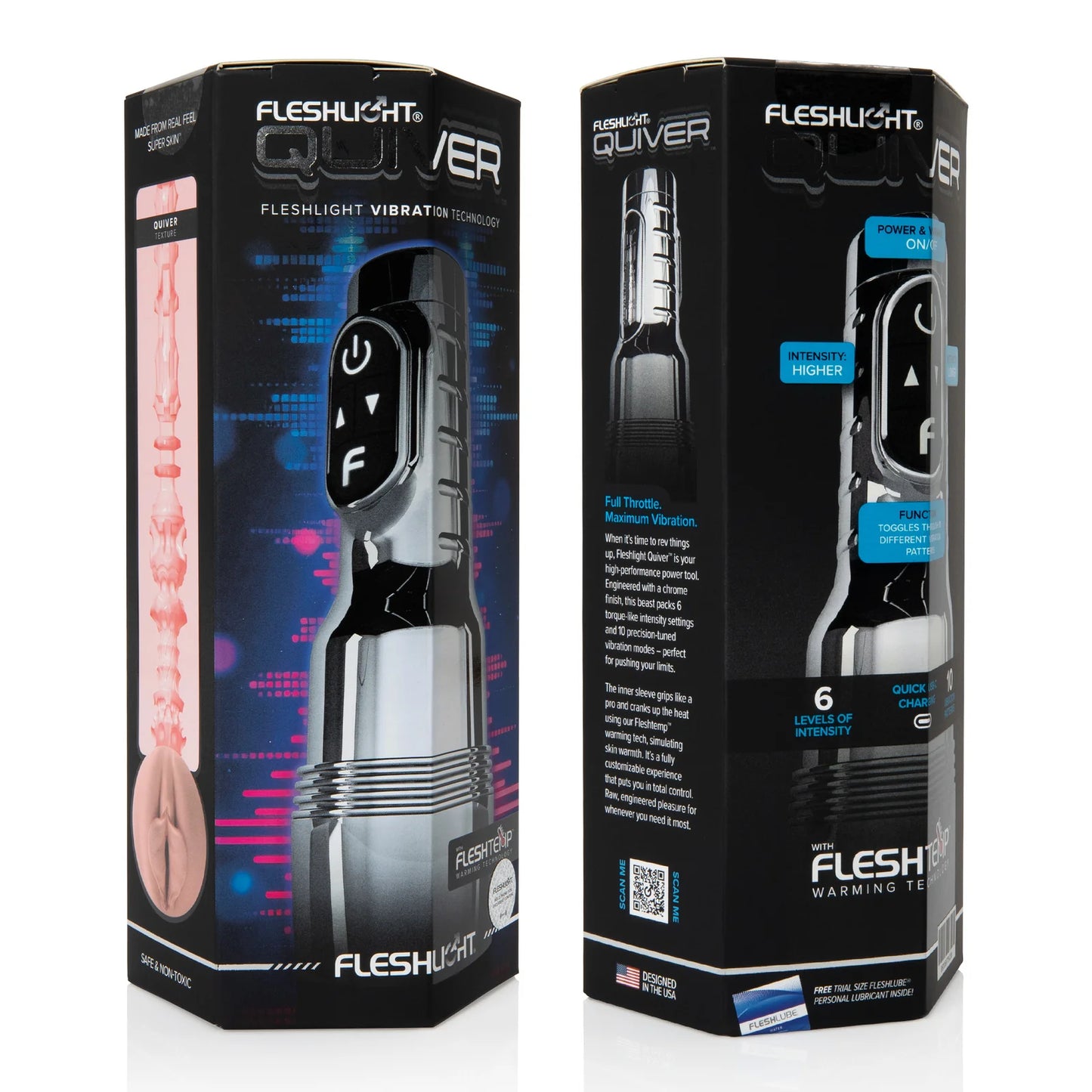 Fleshlight Quiver Vibrating Pussy Masturbator