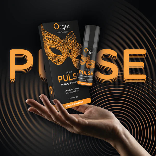 Orgie Liquid Pulse - Kissable Ice Caramel Arousal Gel 15ml
