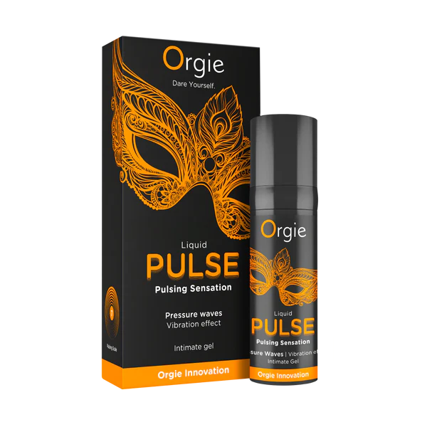 Orgie Liquid Pulse - Kissable Ice Caramel Arousal Gel 15ml