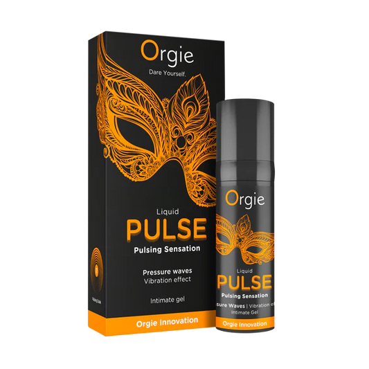 Orgie Liquid Pulse - Kissable Ice Caramel Arousal Gel 15ml