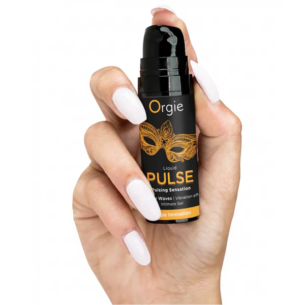 Orgie Liquid Pulse - Kissable Ice Caramel Arousal Gel 15ml