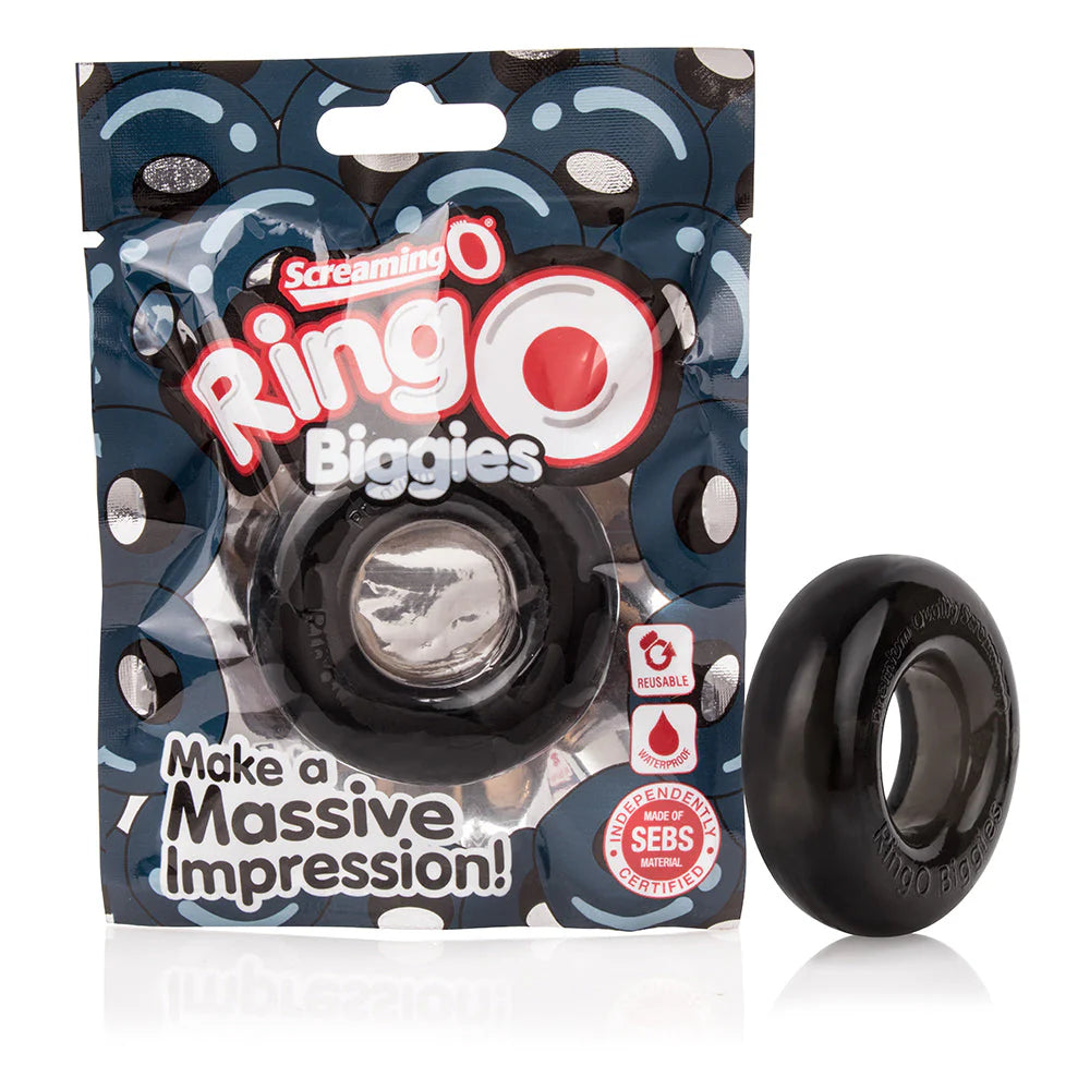 ScreamingO RingO Biggies Cock Ring Black