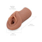 Pipedream PDX Extreme Toyz Sorority Snatch - Brown Vagina Stroker