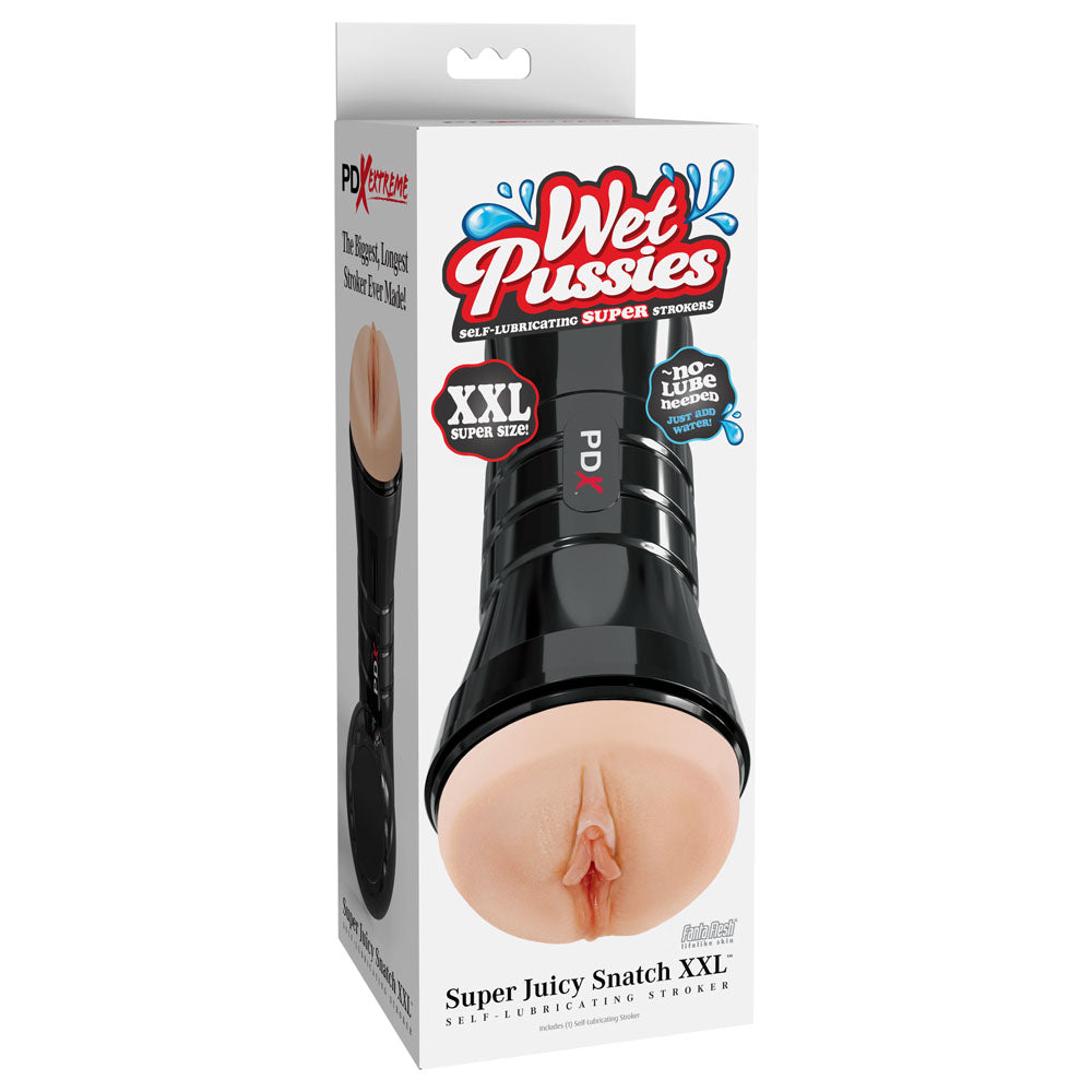 Pipedream PDX Wet Pussies - Super Juicy Snatch XXL - Flesh Vagina Stroker