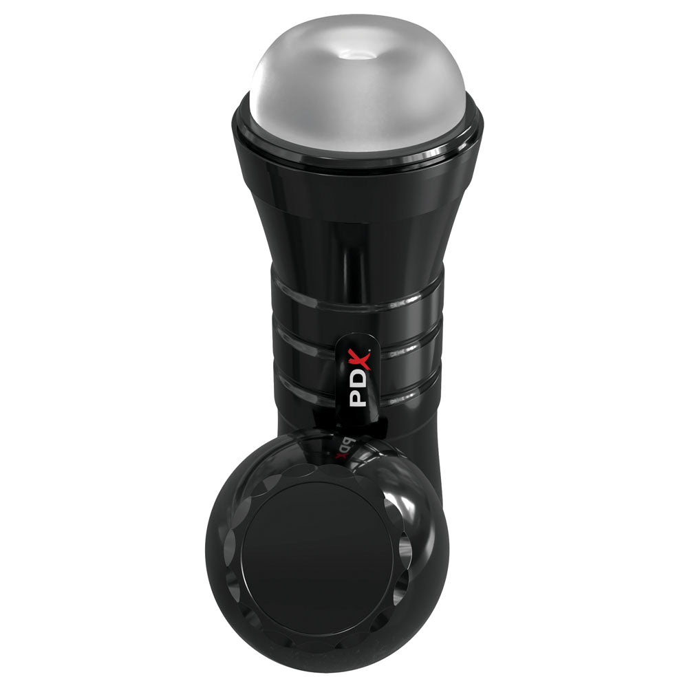 Pipedream PDX Wet Strokers - Super Slide & Glide XXL - Clear Stroker