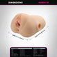 Pipedream PDX Plus Double Pounder Vibrating Squeeze Stroker - Flesh