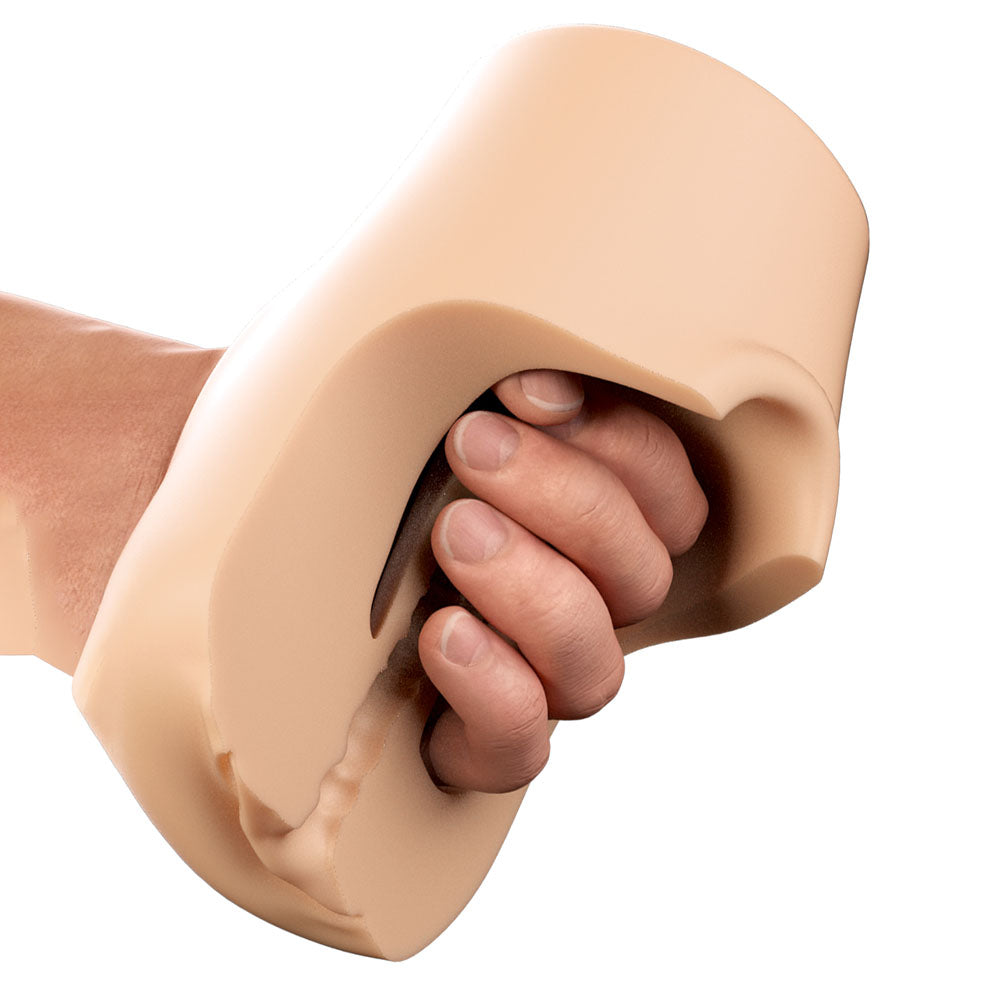 Pipedream PDX Plus Pussy Pounder Squeeze Stroker - Flesh