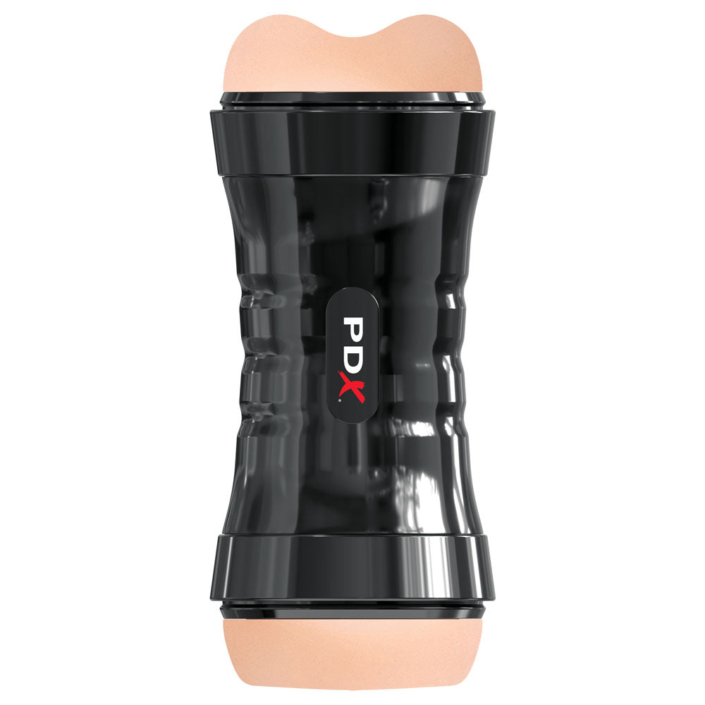 Pipedream PDX Wet Pussies Super Flip-A-Pussy Over - Dual Ended Stroker (Vagina & Ass) - Light