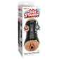 Pipedream PDX Wet Pussies Super Flip-A-Pussy Over - Dual Ended Stroker (Vagina & Ass) - Brown