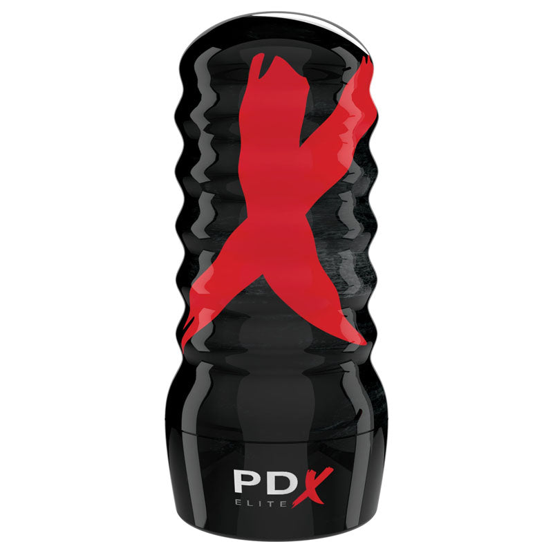 Pipedream PDX Elite Ass-gasm Vibrating Kit - Black Male Kit - 11 Piece Set