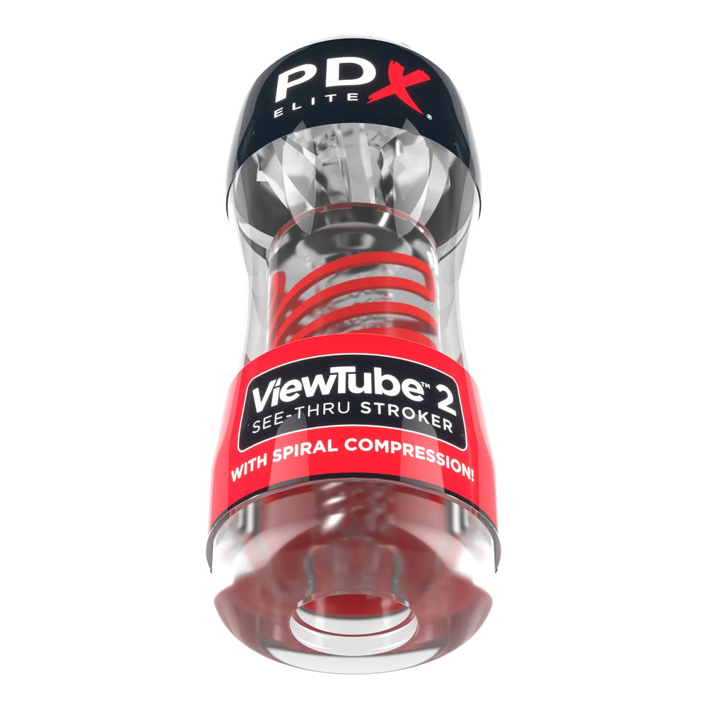 Pipedream PDX Elite Viewtube 2 - Clear Stroker