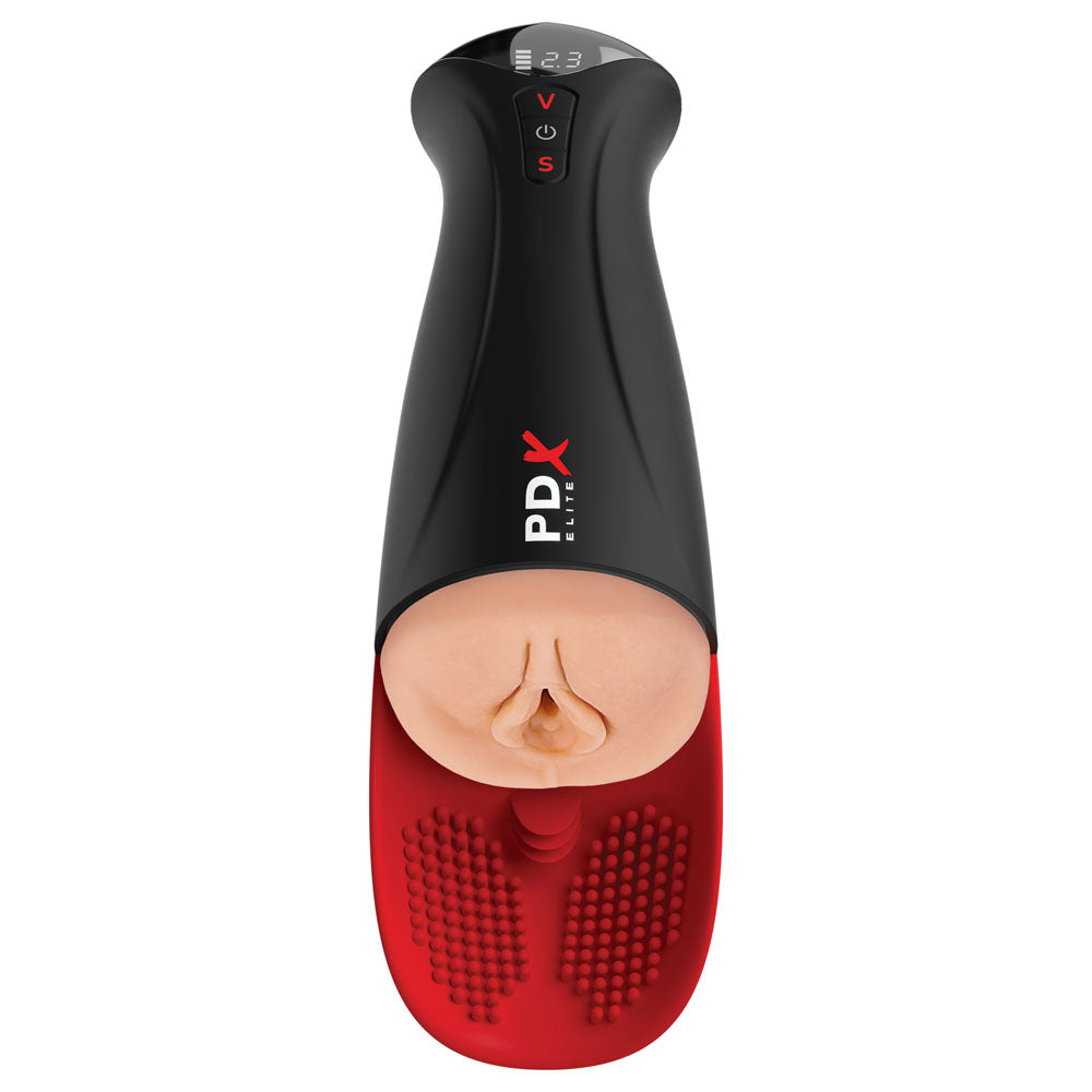 PDX Elite Fap-O-Matic Pro XL - Flesh Vibrating Suction Auto Stroker