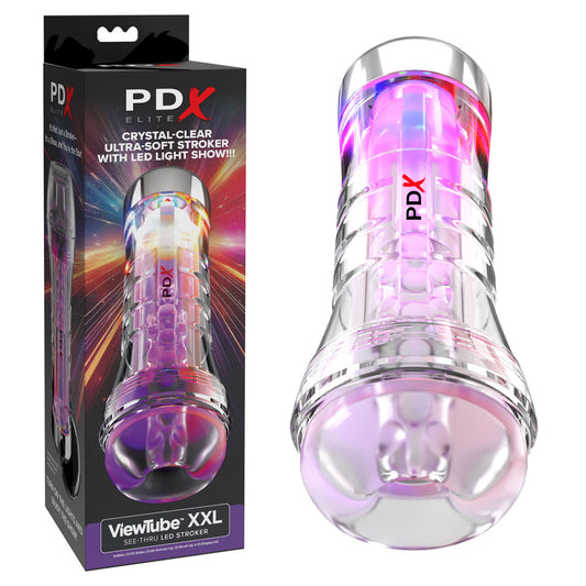 Pipedream PDX Elite ViewTube XXL LED Stroker