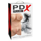 Pipedream PDX PLUS Perfect DD's Masturbator - Flesh Mini Torso Masturbator