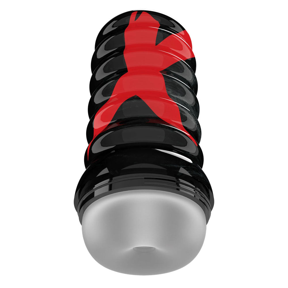 Pipedream PDX Elite Air-Tight Stroker - Frosted Clear Stroker