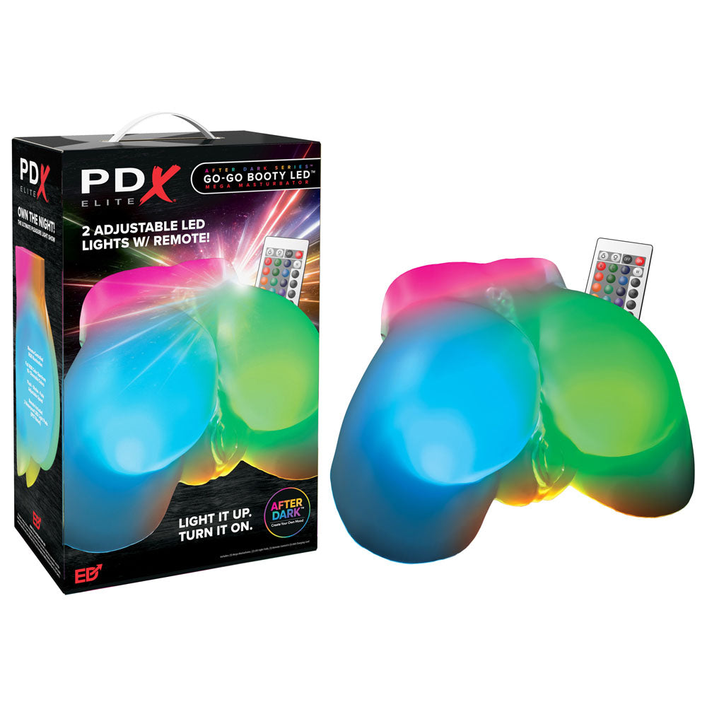 Pipedream PDX Elite Go-Go Booty LED Mega Masturbator