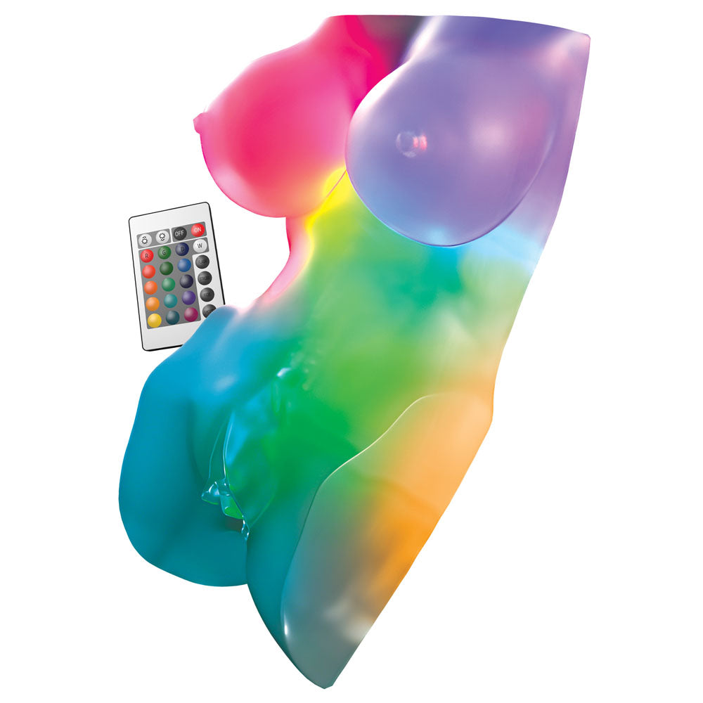 Pipedream PDX Elite Go-Go Bator LED Mega Mini Torso Masturbator