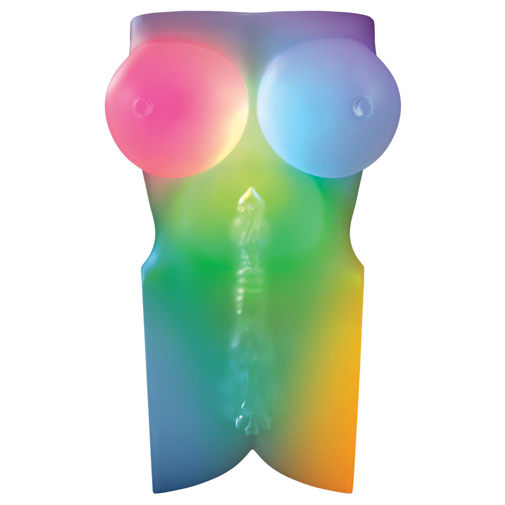 Pipedream PDX Elite Go-Go Bator LED Mega Mini Torso Masturbator