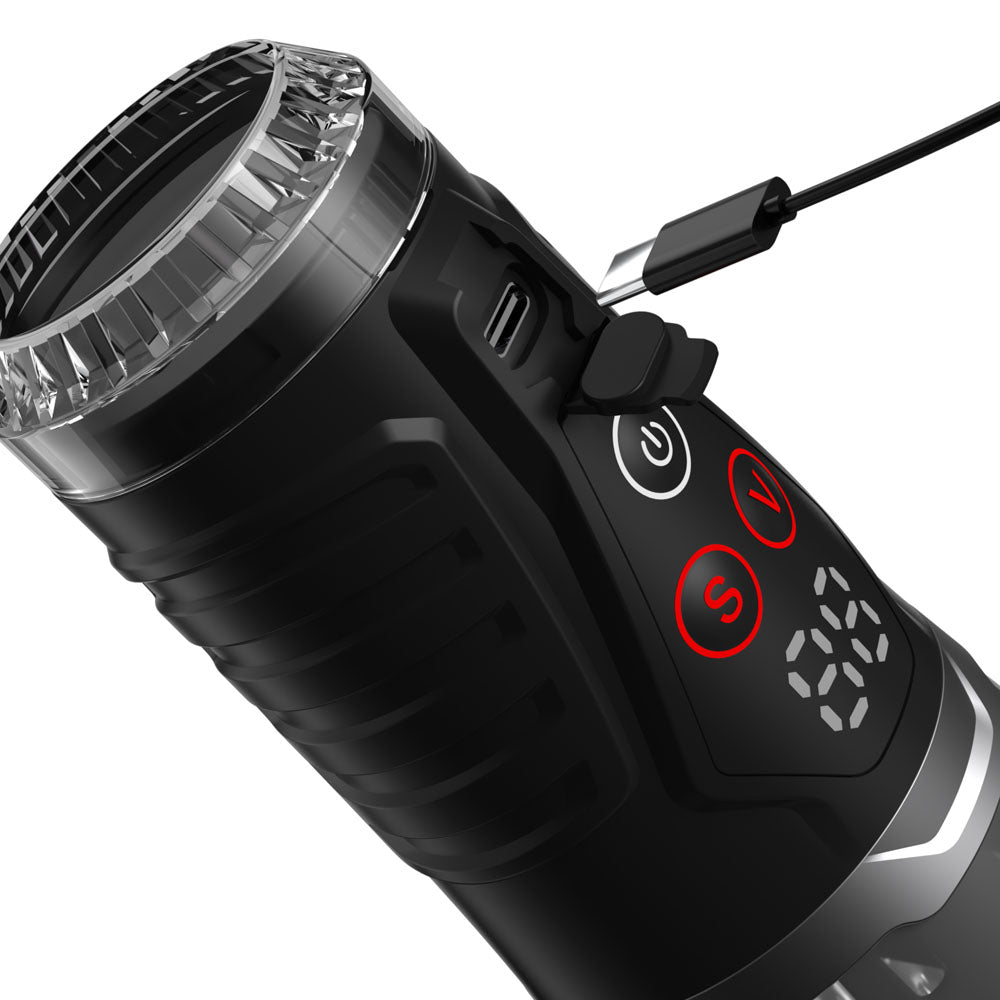 Pipedream PDX Elite Ultra Milker Pro Vibrating & Sucking Auto Stroker