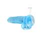 Shots Toys | REALROCK Crystal Clear 8" / 19cm Realistic Dildo with Balls - Blue