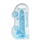 Shots Toys | REALROCK Crystal Clear 8" / 19cm Realistic Dildo with Balls - Blue