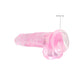 Shots Toys | REALROCK Crystal Clear 8" / 19cm Realistic Dildo with Balls - Pink