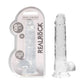 Shots Toys | REALROCK Crystal Clear 8" / 19cm Realistic Dildo with Balls - Transparent