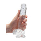 Shots Toys | REALROCK Crystal Clear 8" / 19cm Realistic Dildo with Balls - Transparent
