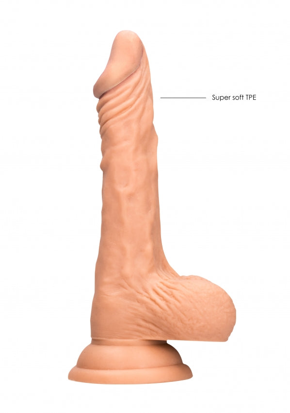 Shots Toys | REALROCK Realistic Dildo With Balls 7" / 17cm Flesh