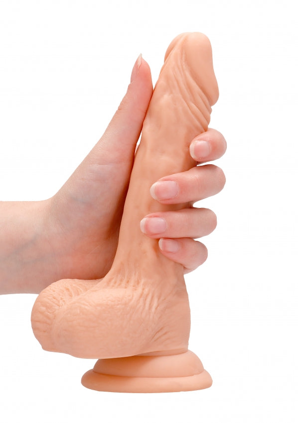 Shots Toys | REALROCK Realistic Dildo With Balls 7" / 17cm Flesh
