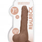 Shots Toys | REALROCK Realistic Dildo With Balls 7" / 17cm Tan