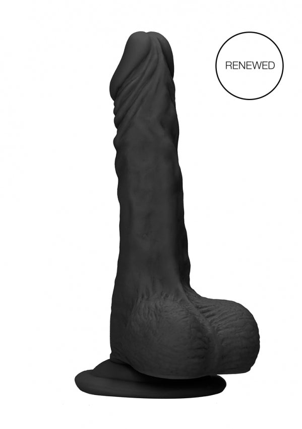 Shots Toys | REALROCK Realistic Dildo With Balls 8" / 20cm Black