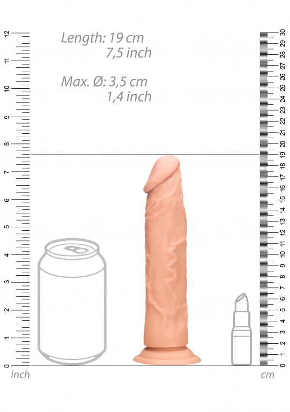 Shots Toys | REALROCK Realistic Dildo 7" / 17cm Flesh