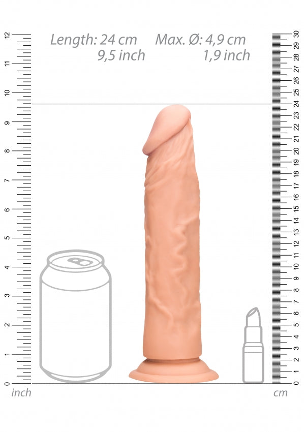 Shots Toys | REALROCK Realistic Dildo 9" / 23cm Flesh
