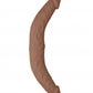 Shots Toys | REALROCK 14" Double Dildo - Tan 36cm Double Dong
