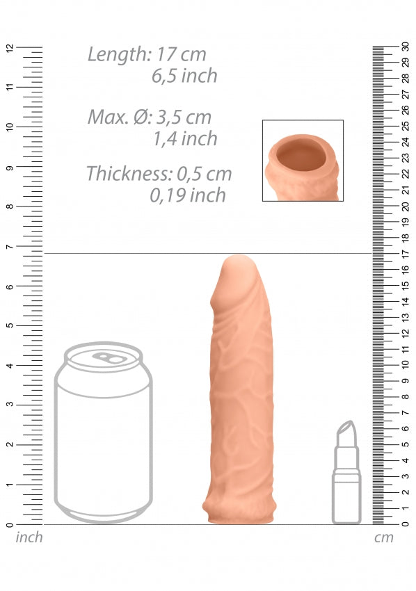 Shots Toys | REALROCK Penis Sleeve 6" - Flesh